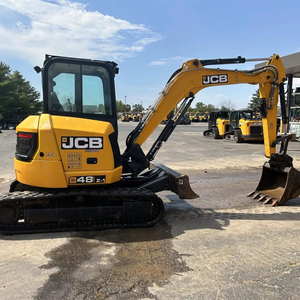 Mini-excavatrice sur chenilles JCB 48Z-1 d'occasion de haute qualité, haute efficacité opérationnelle pour les travaux de construction - Product Image 1