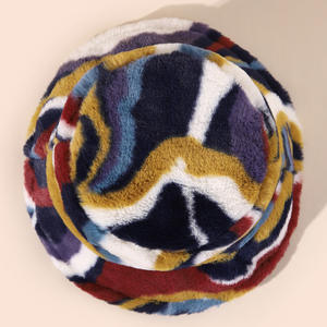 Custom Manufacturer Winter Fur Designer <b>Bucket</b> <b>Hat</b> Colorful Warm Soft Furry <b>Bucket</b> <b>Hat</b> for <b>Women</b> - Product Image 3