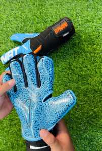 Gants de gardien de but de football en gros personnalisés de haute qualité professionnels Contact allemand, latex souple et matériau en caoutchouc - Product Image 6