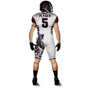 Ensembles d'uniformes de football américain grande taille respirants avec logo personnalisé-100% polyester de haute qualité Tailles pour adultes - Product Image 3