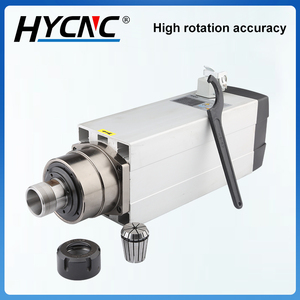 HYCNC ISO30 Atc Spindle Motor 9kw Air-cooled Three-Phase Woodworking HQD Spindle Motor - Product Image 2