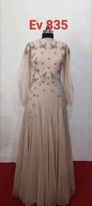 Tulle dégradé, paillettes métalliques, paillettes, sequins, broderie tricotée, ombré, étincelant, mariage, robe de mariée - Product Image 3