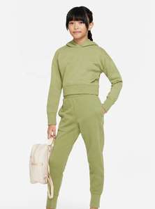 Venta al por mayor personalizable de talla grande niños pulóver con capucha de lana de peso pesado Streetwear con cuello con capucha para niños y bebés - Product Image 6