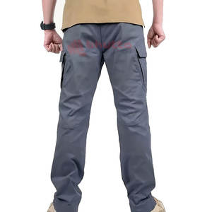 กางเกงผ้าฝ้ายสลิมฟิตสำหรับผู้ชายกางเกงผ้าฝ้ายทำจากโรงงาน - Product Image 3