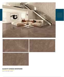 High Quality 600X1200 mm Glazed Polished Porcelain Tiles Modern Design for Interior Wall Floor Decoration Premium for Malls - Product Image 1