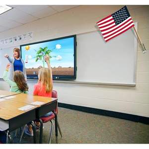 Soportes para Banderas Pequeñas Topflags, Paquete de 6, Accesorios para Exhibición en Pared Interior, para Aulas Escolares y Uso en Exteriores - Product Image 2