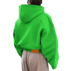 Nouveau design de sweats à capuche mélangés avec fermeture éclair pour hommes les plus vendus bas quantité minimale de commande de vente en gros de sweats à capuche délavés à l'acide pour hommes fabriqués au Pakistan sweats à capuche personnalisés pour hommes - Product Image 5