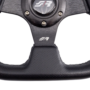 Volante Deportivo X2 Poly - Cuero Azul - Product Image 3