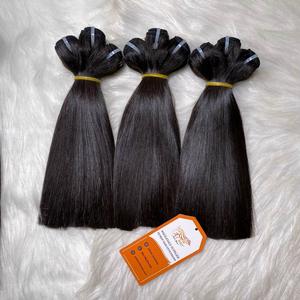 Vente en gros d'extensions de cheveux humains vierges véritables droites vietnamiennes 100% brutes Double trame Remy Hair Grade - Product Image 5