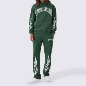 Survêtements de sport personnalisés pour hommes, pas chers, vêtements de jogging, survêtements de l'équipe d'entraînement avec dessin élastique, survêtements fabriqués au Pakistan - Product Image 6