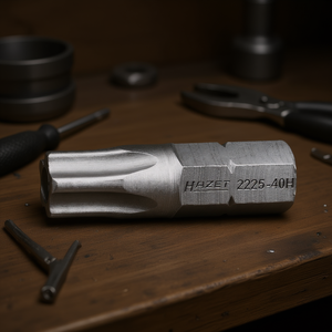 Clés hexagonales Hazet 1/4'' à profil 5 étoiles pour des performances optimales - Product Image 3