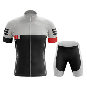 Conjunto de Uniforme de Ciclismo Unisex con Nombre de Equipo Personalizado, Talla Grande de Verano, Secado Rápido, Antibacteriano, Transpirable, Ropa de Carreras - Product Image 4