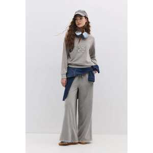 Sudadera con Efecto Desgastado y Eslogan - Product Image 5