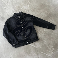 Kivotech Manufacturing – Nouveaux ensembles de costumes en jean deux pièces noirs personnalisés de haute qualité pour hommes – Tenues en jean pour hommes