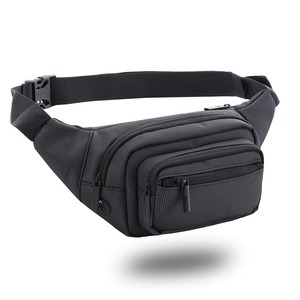 Riñonera con logotipo personalizado para correr, bolso de cintura original, color negro/blanco, talla única, OEM - Product Image 4