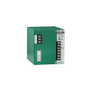 360W PFC fuente de alimentación de doble salida DIN Rail - Product Image 1