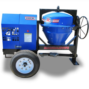 Mezcladora de Tambor de Acero Marshalltown 600CM, Eléctrica de 1.5 HP 1 PH, Interruptor de Encendido/Apagado, Bola de 2 Pulgadas - MIX62006B Mezcladora de Concreto en Venta - Product Image 3