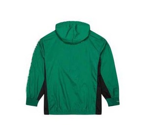 Jersey de media cremallera para hombre de alta calidad, chaqueta cortavientos Anorak, logotipo personalizado, bolsillo frontal, estilo con capucha, procesamiento teñido - Product Image 2