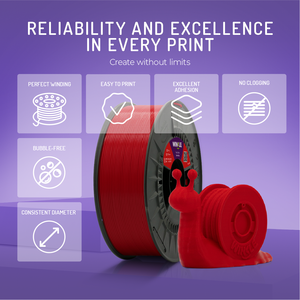Filament PLA HD WINKLE 2,85 mm 1 kg pour imprimante 3D, tolérance élevée 0,05 mm, compatible lit chauffant 190-230°C, biodégradable, impression facile - Product Image 4