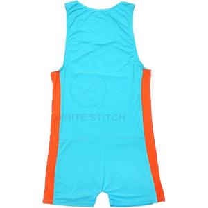 ชุดซิงเกิลเล็ตสำหรับกีฬามวยปล้ำแบบลำลองคุณภาพสูงใหม่ ออกแบบเองได้ ระบายอากาศดี คอวี ไซส์ใหญ่พิเศษสำหรับผู้ชาย สีและโลโก้สั่งทำได้ - Product Image 2