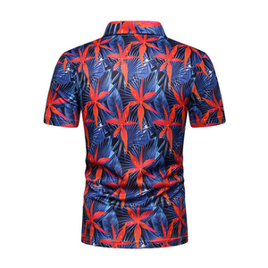 Camiseta de Polo de Ajuste Moderno para Hombre, Sublimación de Impresión de Material de Lona Suave, Ligero y Cómodo - Product Image 3