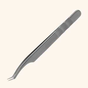 Pinzas de Punta Fina para Extensiones de Pestañas de Volumen, Herramientas de Pestañería de Grado Profesional para un Agarre Preciso y una Fácil Creación de Abanicos - Product Image 1