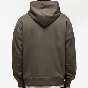 Sudadera con Capucha Oversize de Felpa de Poliéster/Algodón Grueso con Logotipo Bordado Personalizado y Estampado DTF en Relieve Ville Sports - Product Image 4