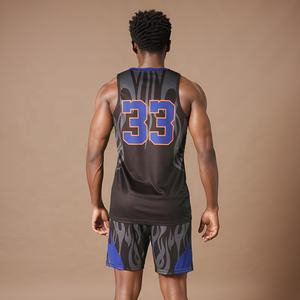 Uniforme de Baloncesto Unisex con Logotipo Personalizado, Sublimación Personalizada, Transpirable, Antibacteriano, Tallas Grandes - Product Image 6