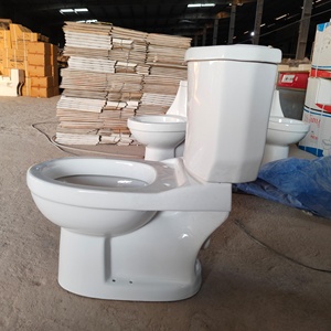 Gốm Hai Mảnh P/S-Bẫy Thiết Bị Vệ Sinh Kép Tuôn Ra Tủ Nước Với Side Đỏ Bừng Sứ Phòng Tắm Aqua Pan WC Commode - Product Image 3