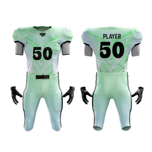 Uniforme de football américain respirant à manches courtes, séchage rapide, haute qualité, style le plus récent, best-seller - Product Image 1