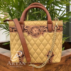 New Designer Arrival Quilted Genuine Leather Women's Mini <b>Handbag</b> Fashionable Messenger Crossbody Shoulder Bags for Girls Ladies - Product Image 1