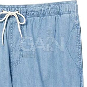 Best Price Customized Logo Top Selling Men's Mid Waist Solid Casual Breathable <b>Polyester</b> <b>Shorts</b> - Product Image 4