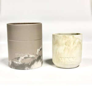 Black <b>Cardboard</b> Holder Round <b>Lids</b> Cylinder <b>Box</b> Packaging Paper Tube for Perfume Bottle Packaging Candle Jar - Product Image 1