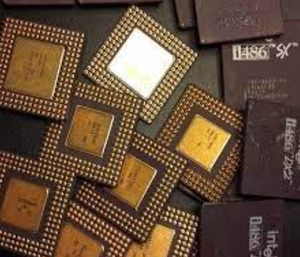 486ซีพียูอินเทลเศษ386และเศษคอมพิวเตอร์เครื่องเซรามิกซีพียู - Product Image 1