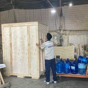 Wholesale Foldable Stackable Solid Plywood Wooden Crates with Ramp for Cargo Shipping, Multi-Functional Recyclable <b>Storage</b> - Product Image 2
