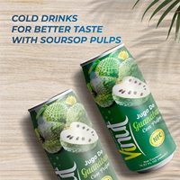 490ml Low-Carb Versgeperste Zuurzakvruchtensap Puree NFC Pulp Blik (gecanneeld) Rechtstreeks van de fabriek Vietnam Private Label