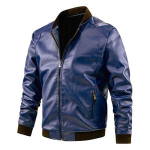 Chaquetas de Cuero para Hombre, Diseño Moderno, Resistentes al Viento, en Oferta - Product Image 1