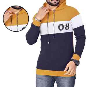 ODM sweats à capuche pour hommes en coton molletonné surdimensionné et respirant à tarif d'usine streetwear premium unisexe de haute qualité design d'hiver personnalisé - Product Image 5