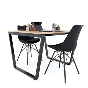 Minimalist Design HBTC045 Trapeze <b>Footrest</b> Durable 2-in-1 100x100cm Plywood Wood with Melamine Finish Bn Cm - Product Image 4