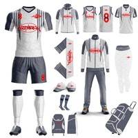 Nuevos kits de fútbol personalizados de alta calidad para hombres, conjunto de camisetas, ropa de fútbol para clubes, conjuntos de uniformes de fútbol