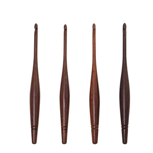 Agujas de ganchillo de madera hechas a mano de diseño elegante al por mayor India superior para tejer a mano agujas de ganchillo de madera elegantes para - Product Image 5