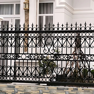 Proveedor de Vietnam, paneles de valla de hierro forjado para exteriores con vallas metálicas de privacidad y suministros de vallas fabricados en la fabricación de Vietnam - Product Image 5