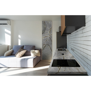 Encimeras de Baño y Cocina Personalizadas de Cuarzo Artificial, Ecológicas, Resistentes al Fuego, Diseño Moderno, Prefabricadas y Cortadas para Hotel - Product Image 1