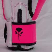 Guantes de Boxeo Rosas Ligeros para Entrenamiento y Sparring, para Hombres, Mujeres y Niños, con Impresión Personalizada