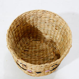 Artex Dong Thap Panier en jacinthe d'eau tressée Rangement robuste et élégant pour la maison et le bureau - Product Image 5