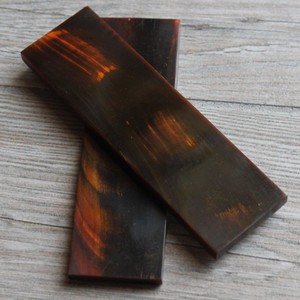 Écailles de corne naturelle décoratives pour l'artisanat du couteau et les projets de bricolage à prix abordable, écailles de corne robustes et durables - Product Image 5