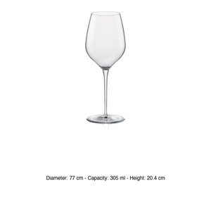 Verre à vin Bormioli Rocco Tre Sensi petit format 30,5 cl, fournitures hôtelières, fournitures de bar, vente en gros - Product Image 3