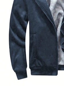 Survêtement personnalisé en molleton unisexe, coton épais, jogging pour hommes, survêtements avec logo personnalisé, capuche unie et pantalon de jogging pour hommes - Product Image 3