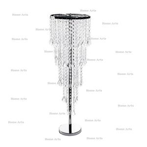 Centre de table en métal et acrylique, taille et forme personnalisées, support de bougie pour la décoration de mariage et d'événements - Product Image 4