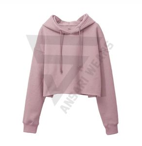 Women's <b>Long</b> <b>Sleeve</b> Casual Hooded Sweatshirts Slim Short Navel Sweatshirt Crop <b>Top</b> Hoodie for Women's - Product Image 1